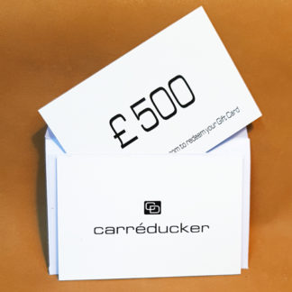 Gift voucher from carreducker